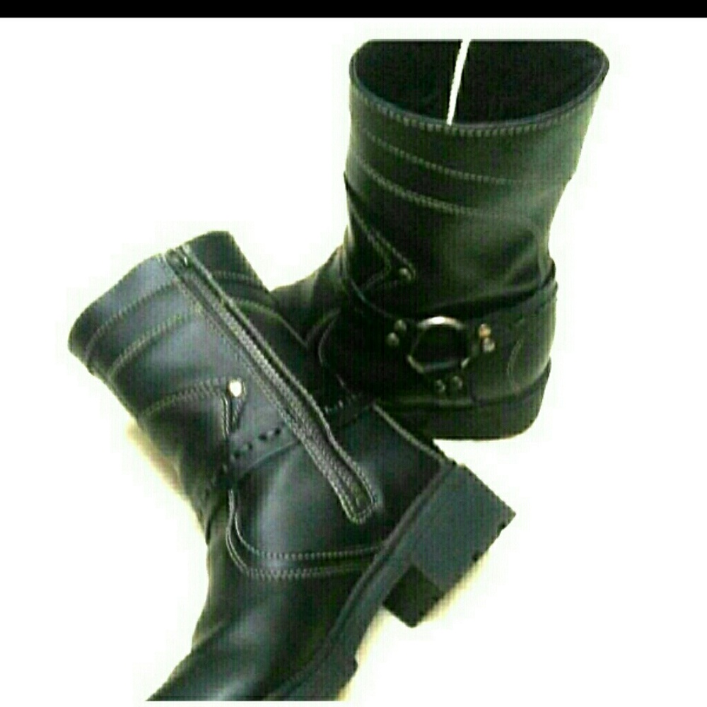Milwaukee genuine leather boots ladies sz 10